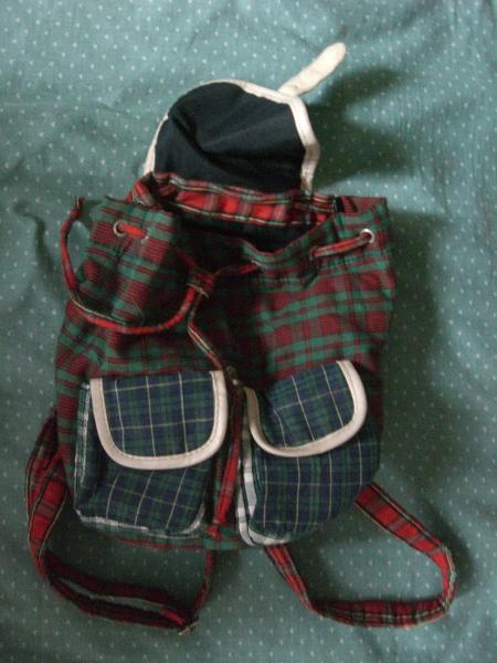 Petit sac à dos écossais
